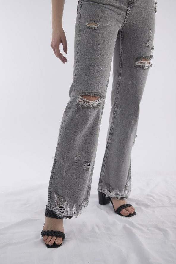 HerTon Uzun Paçalı Jean 33-74-047-2 - 6