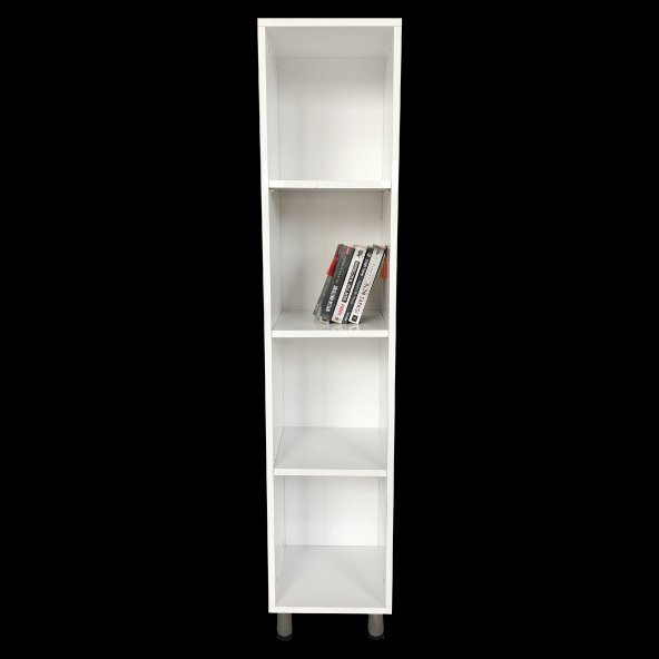 4 Raflı Kitaplık Raf 160 cm - 1