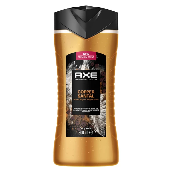 Axe Premium Collection Duş Jeli Copper Santal 3 In 1 Vücut Saç Yüz 300 ml