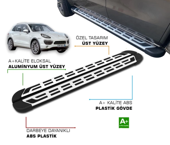 CAYENNE 2010 2011 2012 2013 2014 2015 2016 2017 YAN BASAMAK ürün görseli 1