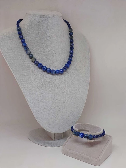 Galaksi Serisi Lapis Taşı Kolye & Bileklik Seti - Resim 2