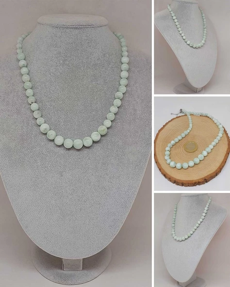 Galaksi Serisi Larimar Taşı Tasarım Kolye ürün görseli