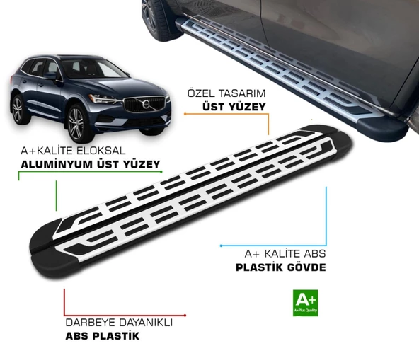 XC60 2017 2018 2019 2020 2021 2022 2023 2024 2025  YAN BASAMAK ürün görseli 1