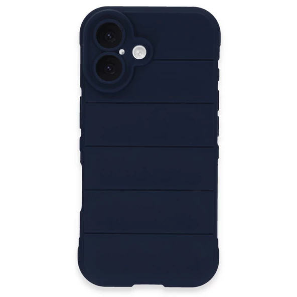 iPhone 16 Plus Kılıf Optimum Lens Çerçeveli Silikon Kapak - 2