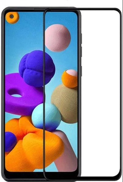 Oppo Reno 5 Lite Uyumlu Ekranı Tam Kaplayan Cam Ekran Koruyucu