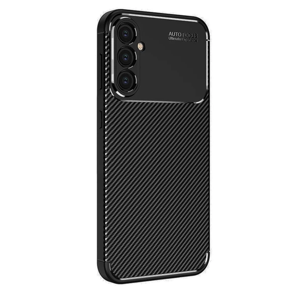 Samsung Galaxy S24 FE Kılıf Focus Carbon Silikon Kapak - 7