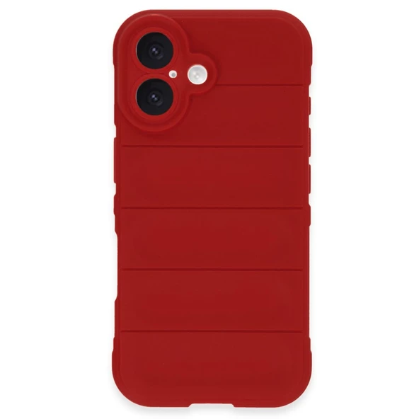 iPhone 16 Plus Kılıf Optimum Lens Çerçeveli Silikon Kapak - 4