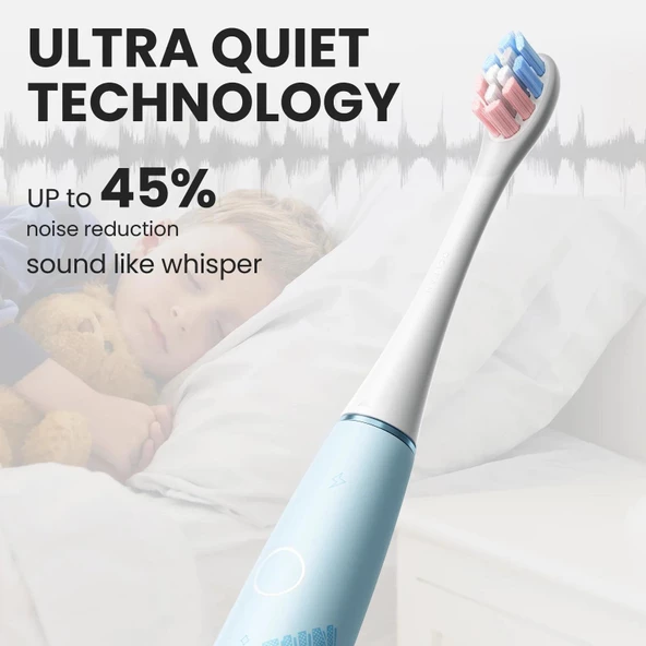 Oclean Çocuk Sonik Diş Fırçası Buz Mavi - 2