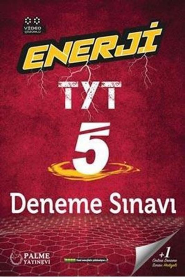 Palme Yks Tyt Enerji 5 Deneme Sınavı Video Çözümlü