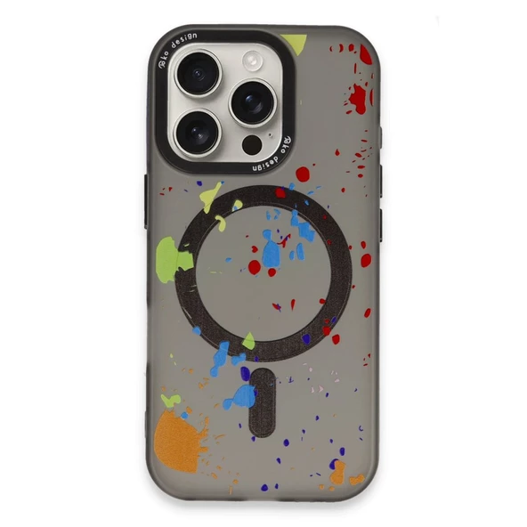 Joko iPhone 16 Pro Max Kılıf Colorful Seri Silikon Kapak - 2
