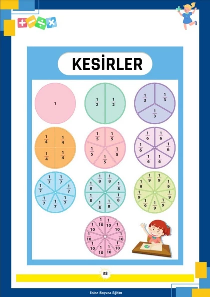 Çocuklar İçin Matematik YAZ-SİL Kitabı (Cırt Cırtlı) - 5