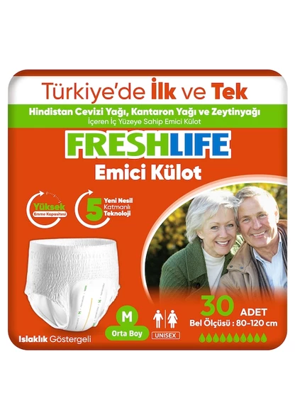 Freshlife Emici Külot Hasta Bezi M 30'lu - 8