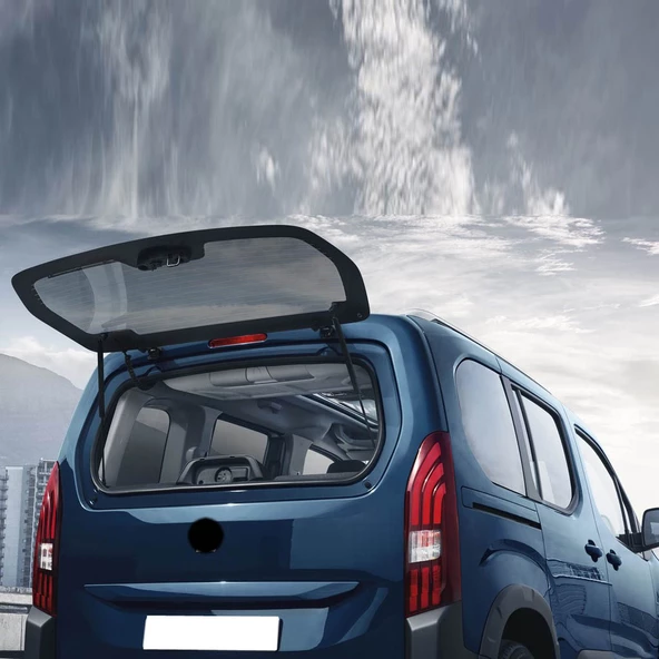 Peugeot Rifter 2019-2025 Arka Bagaj Camı Amortisörü Pistonu 1 Adet - 3