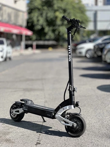 Atlas 2400W Elektrikli Scooter Gri