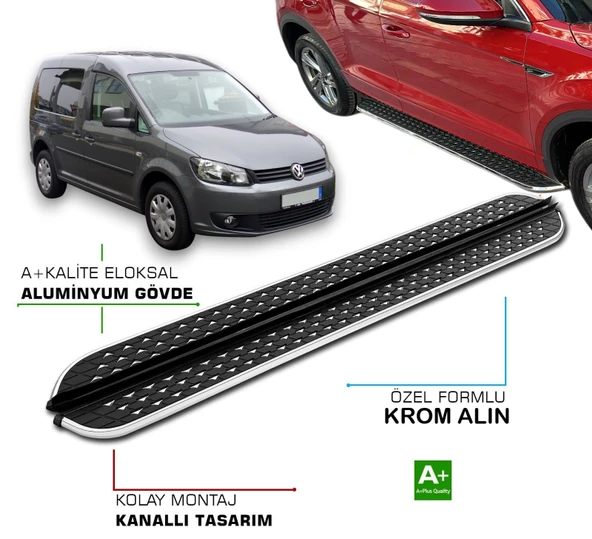 CADDY 2003 2004 2005 2006 2007 2008 2009 2010 2011 2012 2013 2014 2015  YAN BASAMAK ürün görseli 1