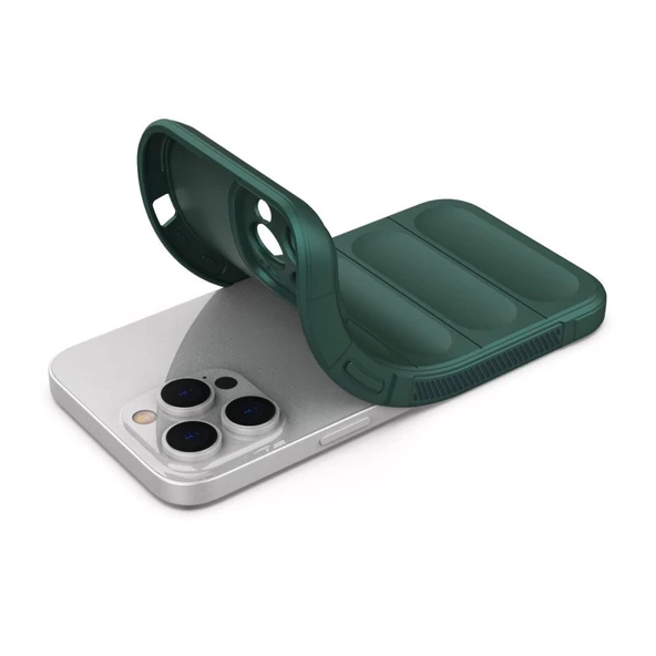 iPhone 16 Pro Max Kılıf Optimum Lens Çerçeveli Silikon Kapak - 5