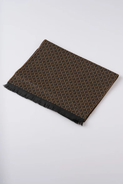 İnce Dokulu Desenli Viskon Şal Kaşkol Atkı - 10