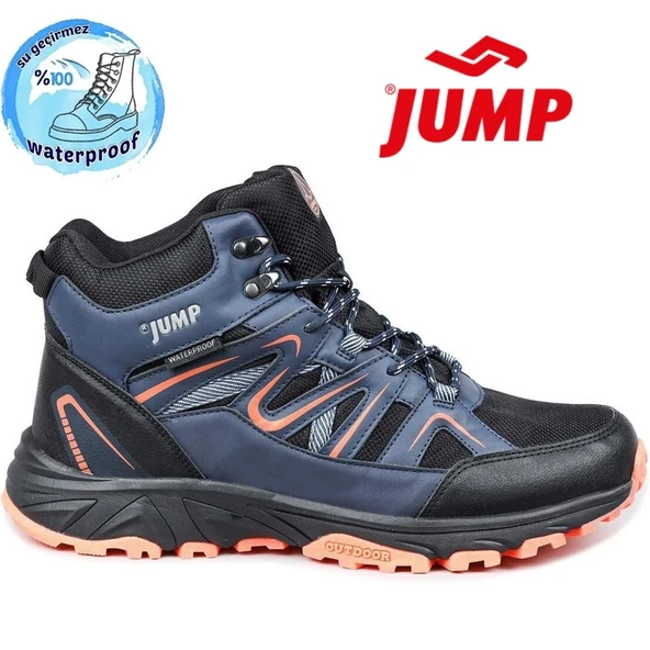 Jump 28682 WaterProof Kaymaz Taban Ortopedik Erkek Bot - 2