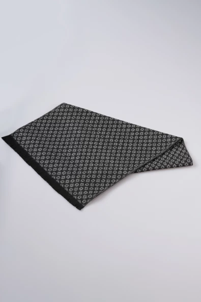 İnce Dokulu Desenli Viskon Şal Kaşkol Atkı - 5