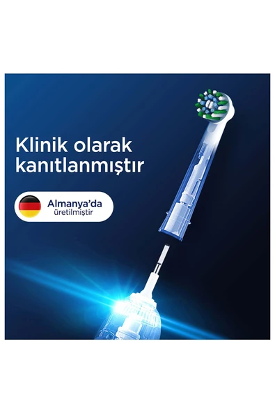 Oral-B Şarjlı Diş Fırçası Yedek Başlığı Cross Action 2 adet - Resim 8