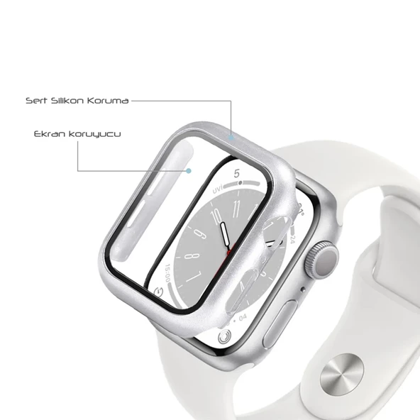 Bufalo Apple Watch 45mm 360 Kasa ve Ekran Koruyucu - 5