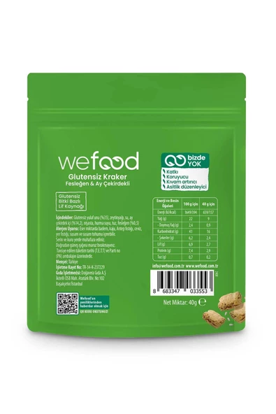 Fesleğenli Kraker 40 Gr 2'li - 2