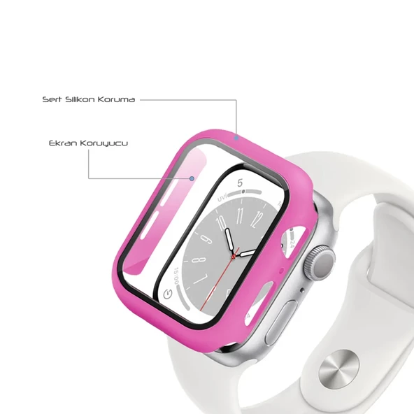 Bufalo Apple Watch 45mm 360 Kasa ve Ekran Koruyucu - 3