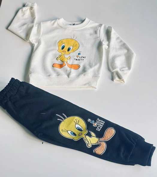 GALA tweety baskılı alt üst takım - 12