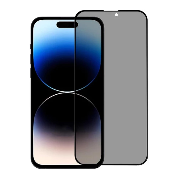 iPhone 14 Pro Kolay Uygulama Aparatlı 5D Magic Box Hayalet Privacy Cam Ekran Koruyucu
