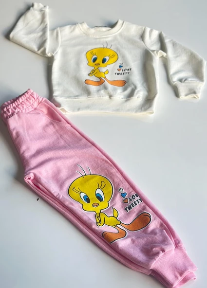 GALA tweety baskılı alt üst takım - 9