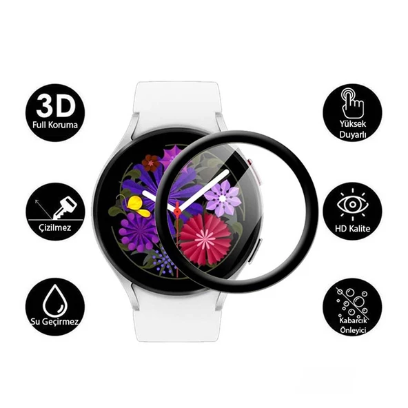 Samsung Galaxy Watch 6 40mm 3D PMMA Polymer Nano Ekran Koruyucu - 2