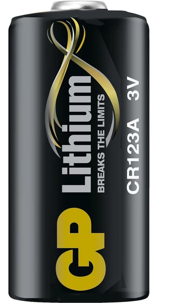 GP CR123A 3V Lityum Tekli Paket Pil Fotoğraf Makinesi Pili - 2
