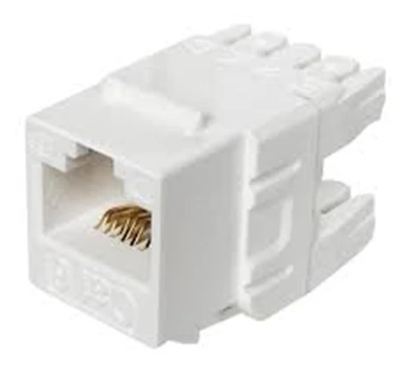 Apronx CAT6 180° UTP Keystone Jack 10 Lu Paket