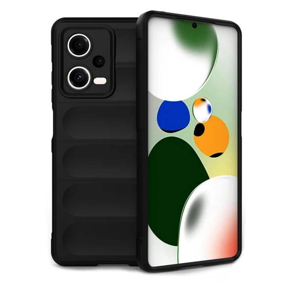 Xiaomi Redmi Note 12 5G Kılıf Optimum Lens Çerçeveli Silikon Kapak - 2