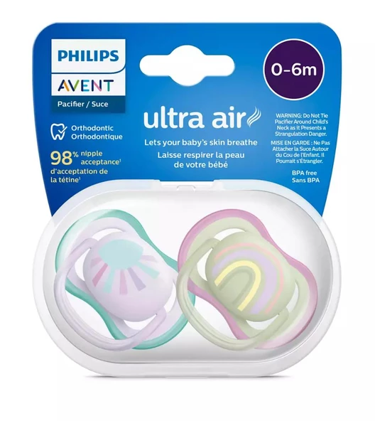 Nessiworld Philips Avent Ultra Air Emzik 0-6 Ay Kız