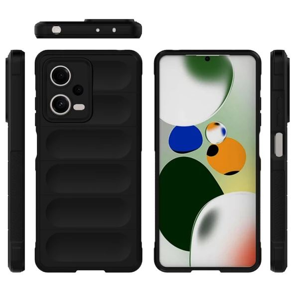 Xiaomi Redmi Note 12 5G Kılıf Optimum Lens Çerçeveli Silikon Kapak - 4