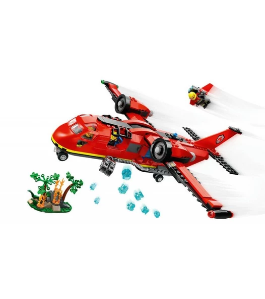 Lego 478 Parça İtfaiye Kurtarma Uçağı - Mavi Su Dünyası - 3