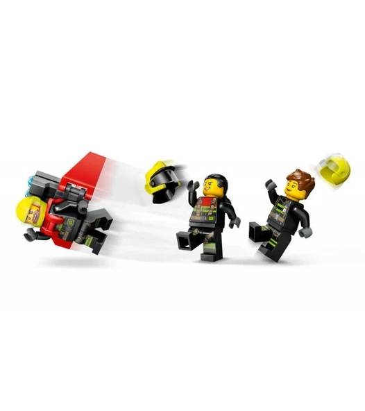 Lego 478 Parça İtfaiye Kurtarma Uçağı - Mavi Su Dünyası - 4