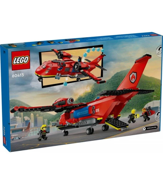 Lego 478 Parça İtfaiye Kurtarma Uçağı - Mavi Su Dünyası - 7
