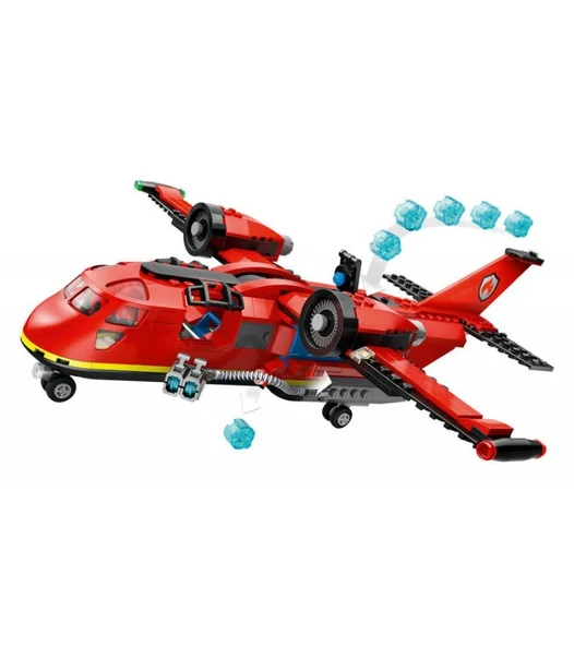 Lego 478 Parça İtfaiye Kurtarma Uçağı - Mavi Su Dünyası - 6