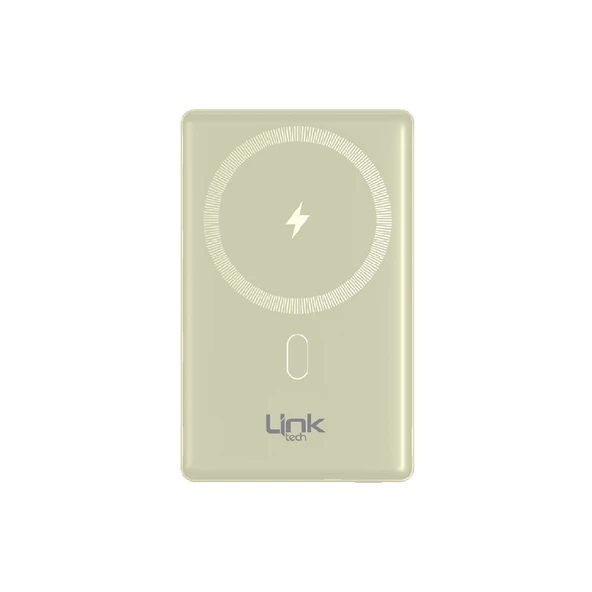 LinkTech WP15 Premium 5000 mAh 15W Kablosuz Şarj Powerbank - 2