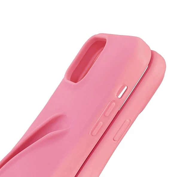 iPhone 11 Kılıf Lips Seri Silikon Kapak Lip Gloss Uyumlu - 6