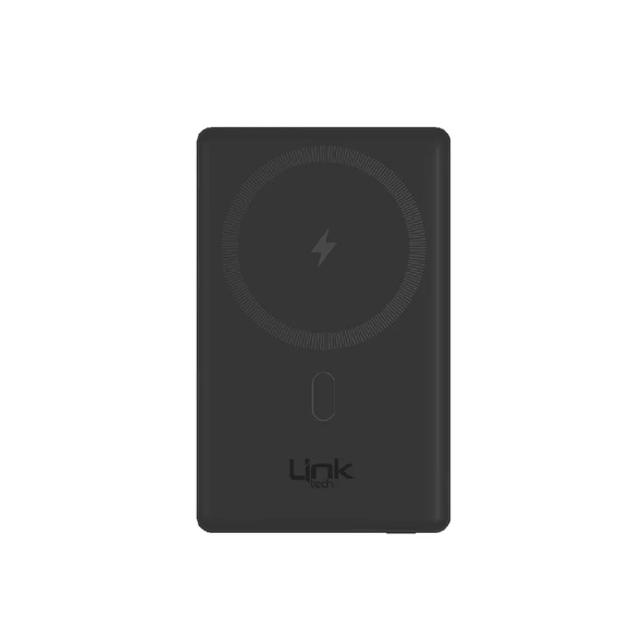 LinkTech WP15 Premium 5000 mAh 15W Kablosuz Şarj Powerbank - 4