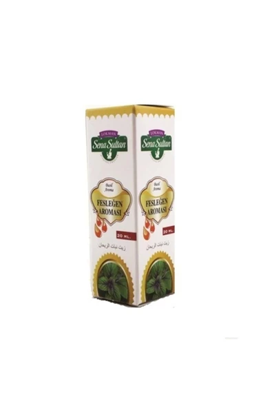 Sena sultan Fesleğen Aroması (20ml)