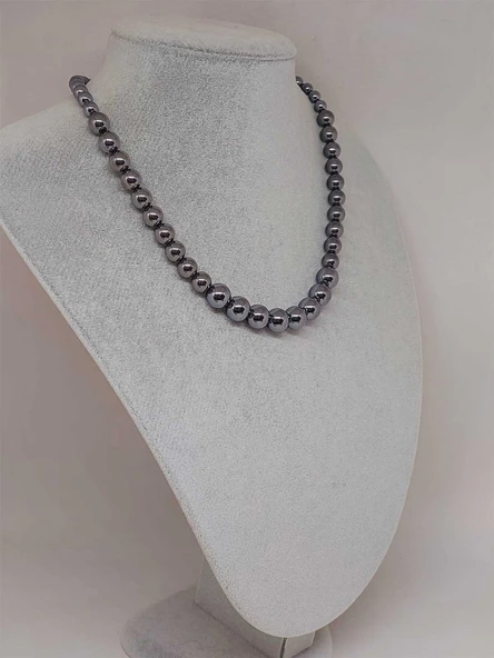 Galaksi Serisi Terahertz Taşı Tasarım Kolye - Resim 4