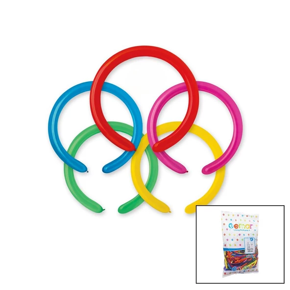 SOSİS UZUN BALON 2 İNÇ - 5CM - 100PCS