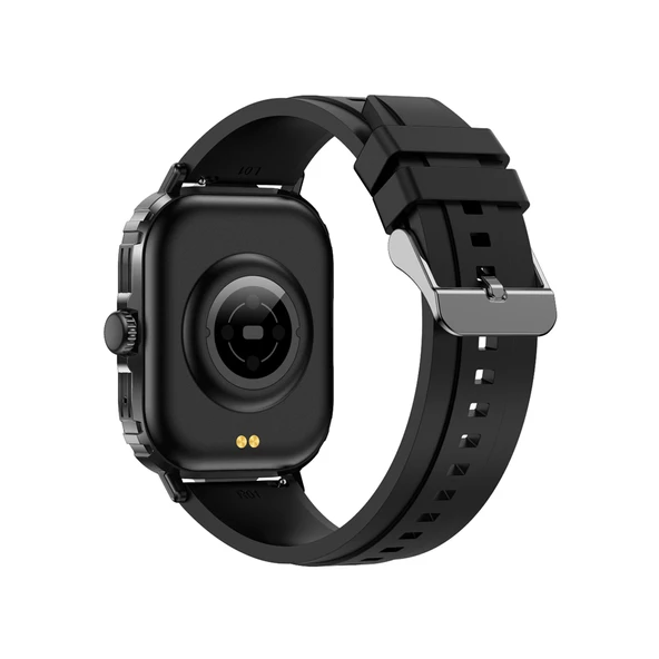 Logia Tech8 49mm Spor Akıllı Saat Alüminyum Kasa Silikon Kordon - 7