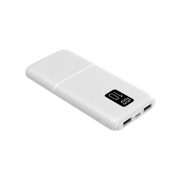 Logia P10 10000 mAh Led Ekranlı Slim 2.1A Powerbank - 4