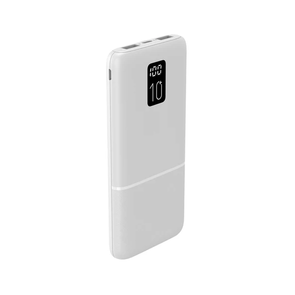 Logia P10 10000 mAh Led Ekranlı Slim 2.1A Powerbank - 3