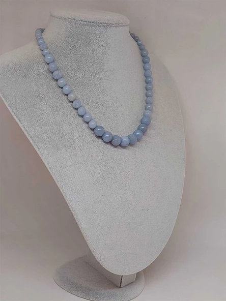 Galaksi Serisi Angelit Taşı Tasarım Kolye - Resim 4